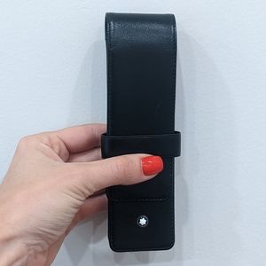 $215 MSRP Montblanc Meisterstück 2 Pen Pouch